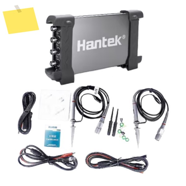 PC USB 오실로스코프 Hantek 공식 6254BC 4 채널 250MHz 1GSas 파형 기록 및 재생 기능 휴대용 제품 이미지