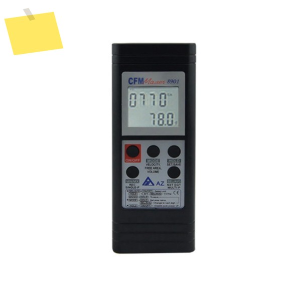 AZ8901 풍속계 온도계 전문 디지털 측정기 LCD 디스플레이 제품 이미지