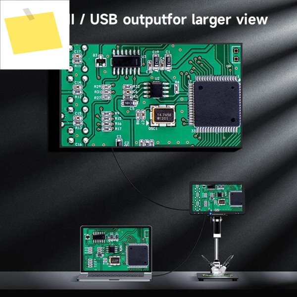 1000배율 USB 디지털 검사 현미경 산업용 PCB 수리 초보자용 코인 제품 이미지
