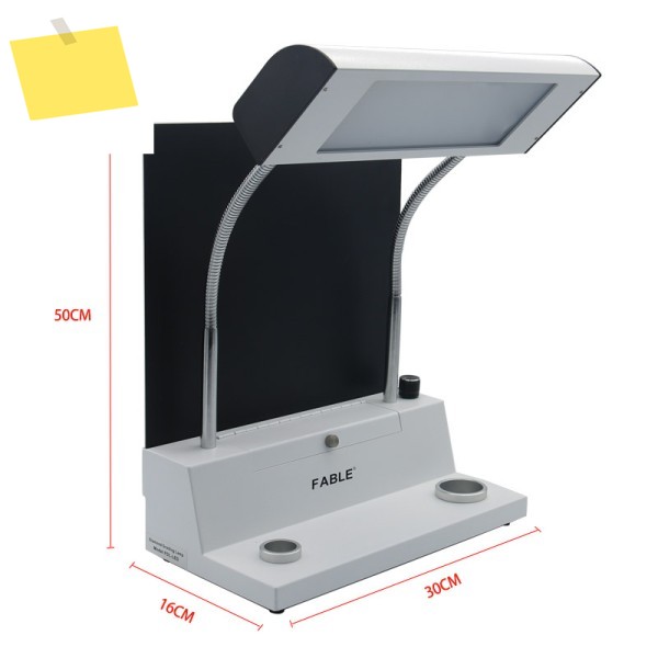 110-240V LED 백색 표면 광원 데스크탑 보석 다이아몬드 색상 등급 분류 램프 모든 액세서리 포함 제품 이미지