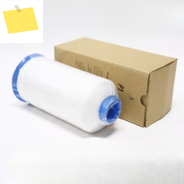흰색 PTFE 재봉실, 고온, 산, 알칼리, 부식에 먼지 제거 필터 백 천 실. 제품 이미지