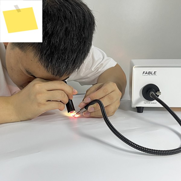 보석상용 조절 가능한 냉광원 할로겐 조명이 포함된 광섬유 50W 제품 이미지
