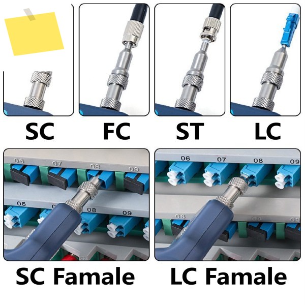 FTTH 400x 광섬유 현미경 휴대용 엔드페이스 감지기 Exfo 검사 프로브 SCFCSTLC 여성형 스코프 제품 이미지