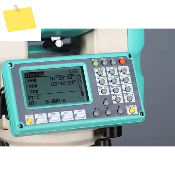 토탈 스테이션 RUIDE RTS-822R10X, 배터리 저전력 1000m 프리즘 언어 선택 가능, 풀 디지털 알파벳 키보드 제품 이미지