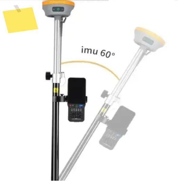 업그레이드된 D8Pro 고정밀 GNSS RTK 베이스 및 로버, 더 휴대용, IMU 기능, 내장 라디오 제품 이미지
