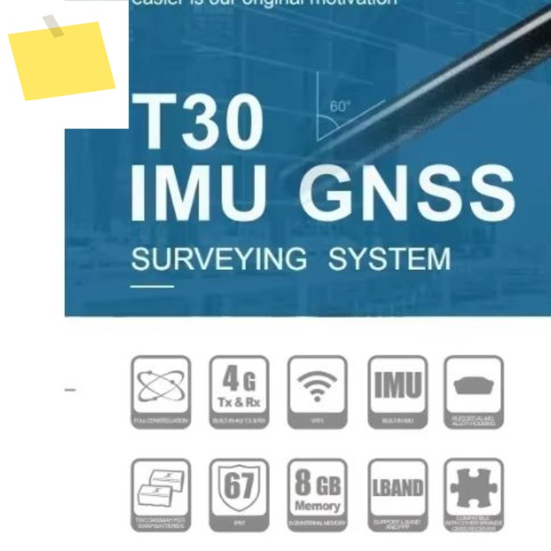 신품 GPS 1198채널 컴팩트 ComNav T30 IMU 수신기센티미터급 정확도 제품 이미지