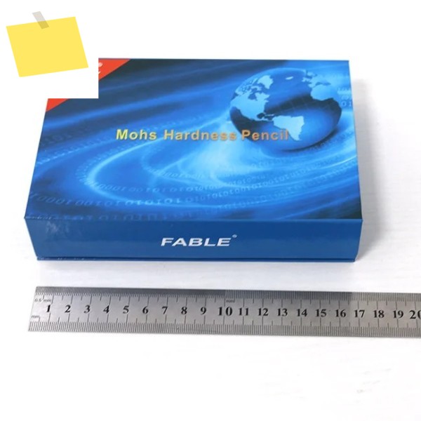 Fable Gemstone Mohs 경도 연필 완전한 세트 시험기 1-10 레벨 펜 제품 이미지