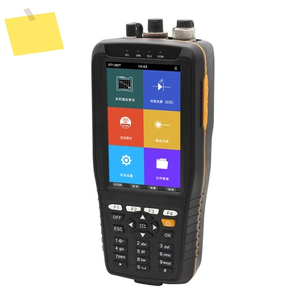 tm290 스마트 OTDR 1310 1550nm VFLOPMOLS 터치스크린 광시간영역반사계 제품 이미지