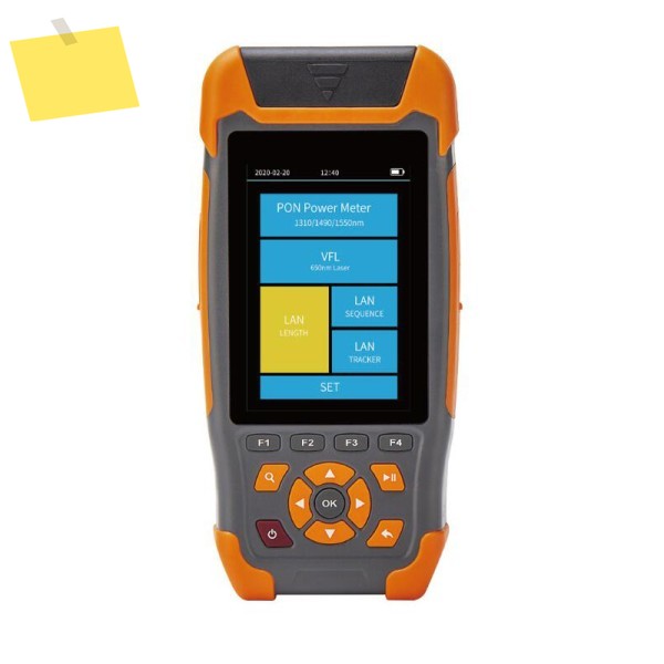 FTTx PON 미니 OPM 131014901550nm 파장 VFL RJ45 시퀀스 길이 추적기 시각적 결함 탐지기 광파워미터 제품 이미지