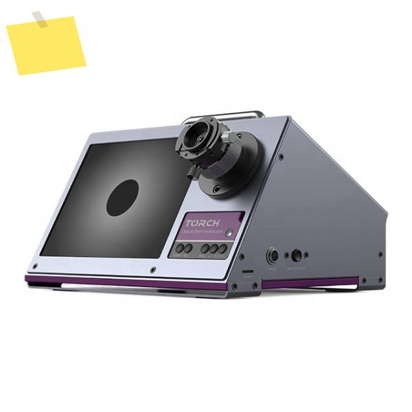 광섬유 검사 현미경 80200400X 스코프 FM100E SCFCLCMPO 커넥터용, 8인치 화면 포함 제품 이미지