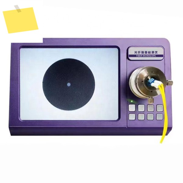 Chuanglixun CLX-7000 FTTH 광섬유 현미경 200X400x 통합형 엔드페이스 검사 감지기 8인치 디스플레이 800x600 제품 이미지