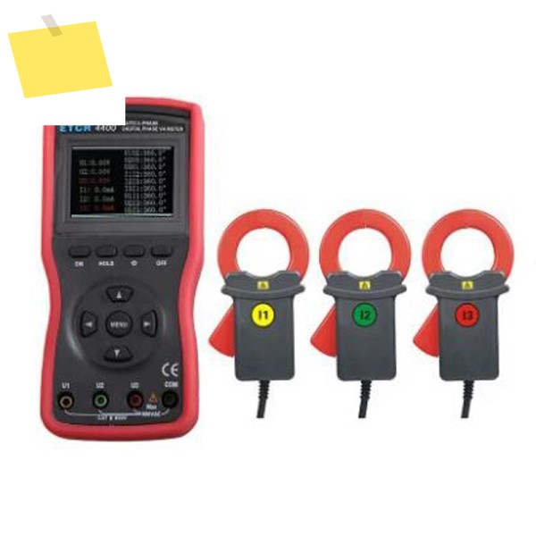 ETCR4400 - 3상 디지털 위상 위치 전압암페어 미터 클램프 제품 이미지