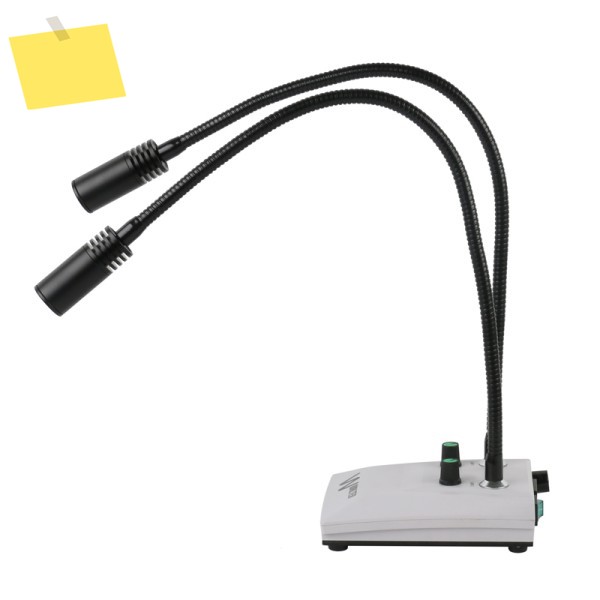 6W 110V 220V 7500K 비디오 스테레오 현미경 LED 조명 일루미네이터 램프 스포트라이트 구즈넥 HDMI USB VGA 카메라용 제품 이미지