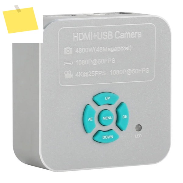 48MP 1080P 4K 2K TF USB HDMI 전자 디지털 산업용 비디오 현미경 C 마운트 카메라 CPU PCB 수리 납땜용 제품 이미지