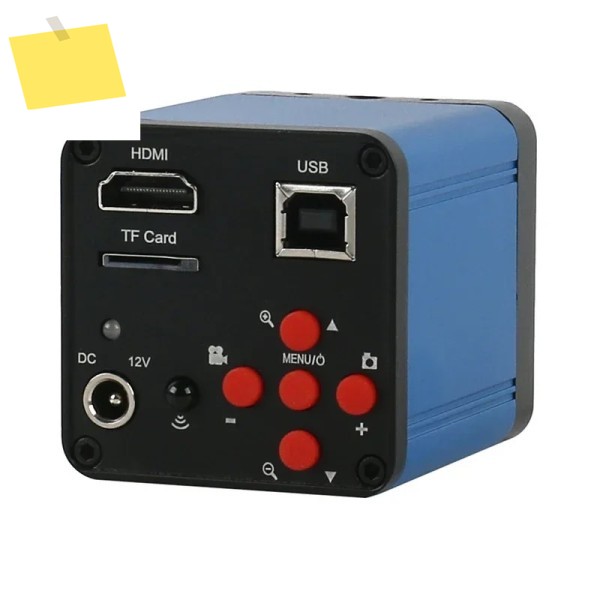 USB HDMI 산업용 디지털 전자 비디오 현미경 카메라, C 마운트 렌즈, TF 카드 스토리지 그림 녹음기, 4K, 50MP, 1080P 제품 이미지