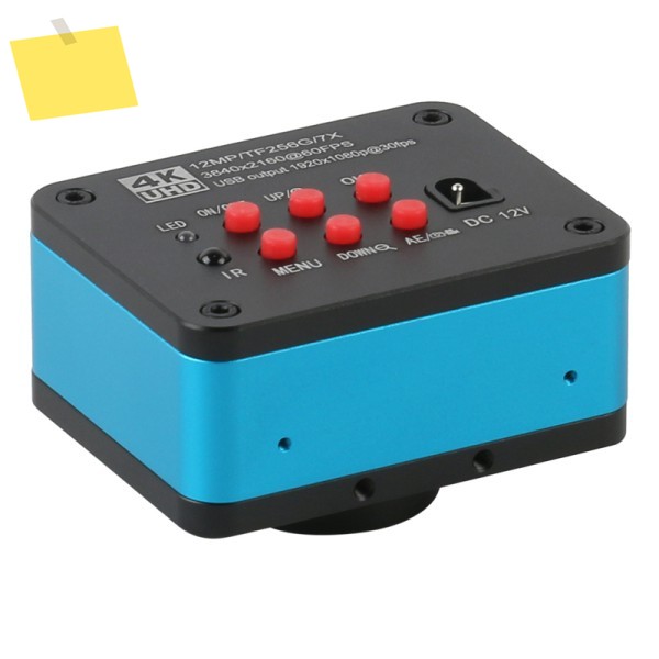 4K 12MP 1080P UHD 산업용 전자 카메라 비디오 현미경 USB TF C 마운트 BGA 수리 CPU 납땜 보석용 제품 이미지
