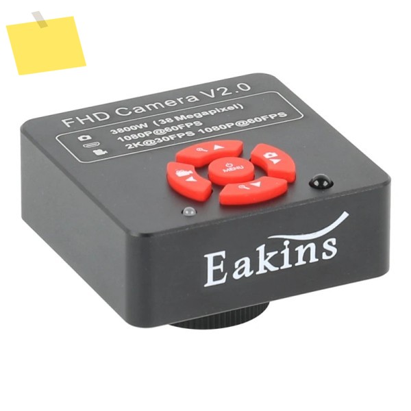38MP 2K HDMI USB 산업용 비디오 현미경 카메라 + 전화 태블릿 PC IC 용 180X 300X 마운트 렌즈 납땜 수리 관찰 제품 이미지