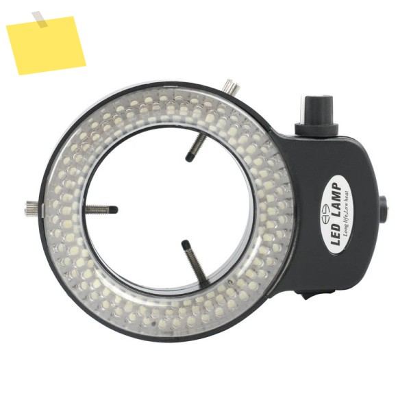 6500K 144 LED 링 조명 Illuminator 램프 산업용 비디오 스테레오 현미경 카메라 1080P HDMI VGA USB 110V 220V 제품 이미지