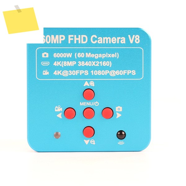 1080P 60FS 4K 6000W 60MP HDMI USB 16G TF 산업용 전자 디지털 비디오 현미경 카메라 돋보기 전화 PCB 수리 제품 이미지
