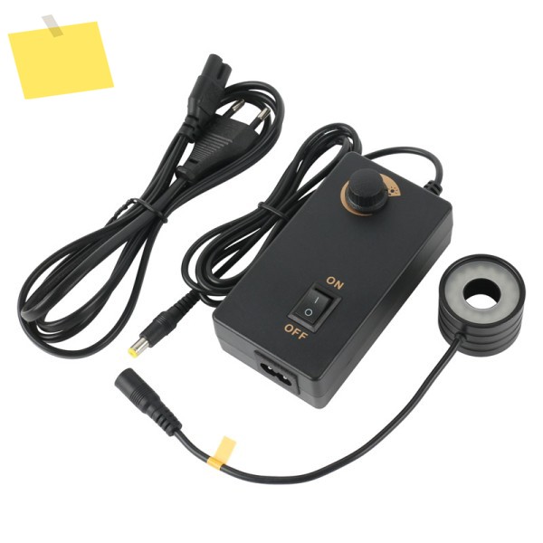 6500K 32 LED 링 라이트 직경 28mm 설치 스레드 일루미네이터 램프, 산업용 HDMI USB 비디오 현미경 카메라 제품 이미지