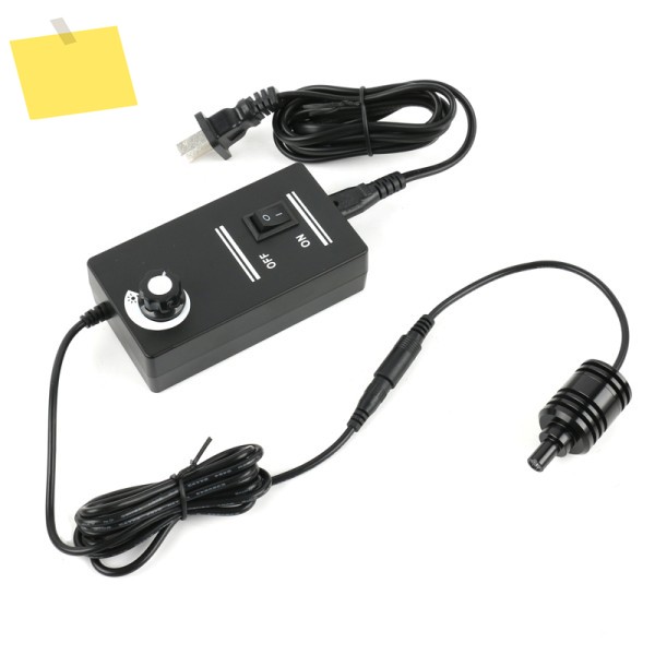 8mm 1.75W 동축 포인트 LED 라이트 램프 조정 가능한 밝기 조명기 + 카메라 현미경 돋보기 용 100V-240V 어댑터 제품 이미지