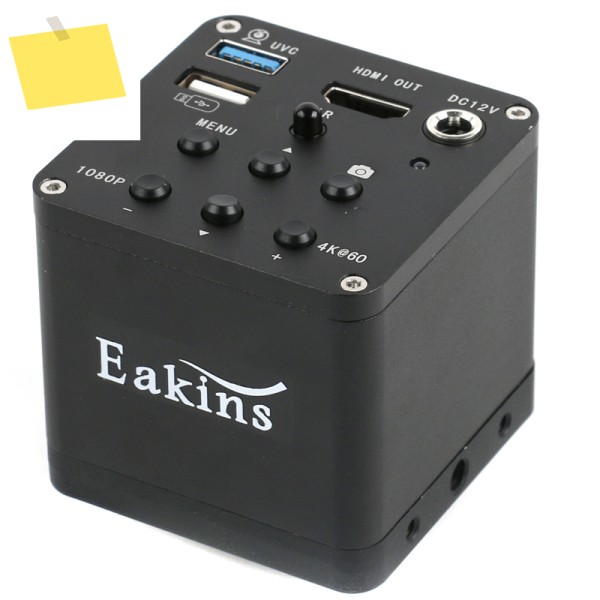 FHD 4K USB3.0 현미경 카메라 측정 1080P 8MP 디지털 비디오 산업용 동전, 휴대폰, PCB 납땜 관찰 제품 이미지