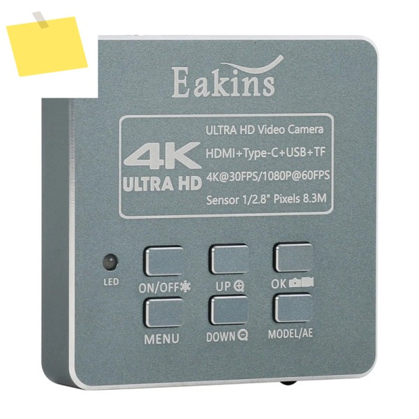 FHD 8.3MP 1080P 4K USB PC 산업용 전자 디지털 비디오 현미경 카메라 C-마운트 CPU 납땜 수리용 제품 이미지