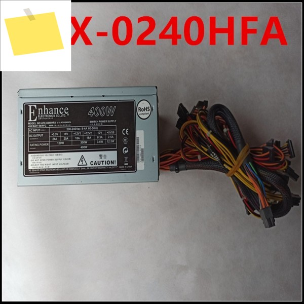 파워 서플라이 ATX-0240HFA 향상용 PSU, 400W, 새제품 제품 이미지
