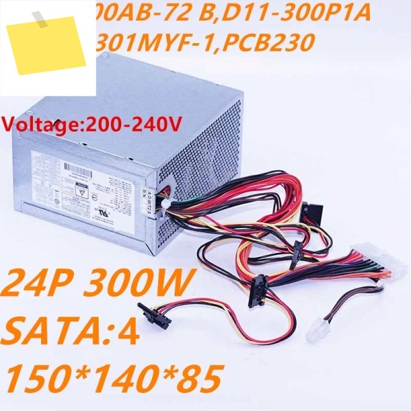 신품 전원 공급 장치 300W DPS-300AB-72 B PCB230 ATX0300D5WB A 제품 이미지