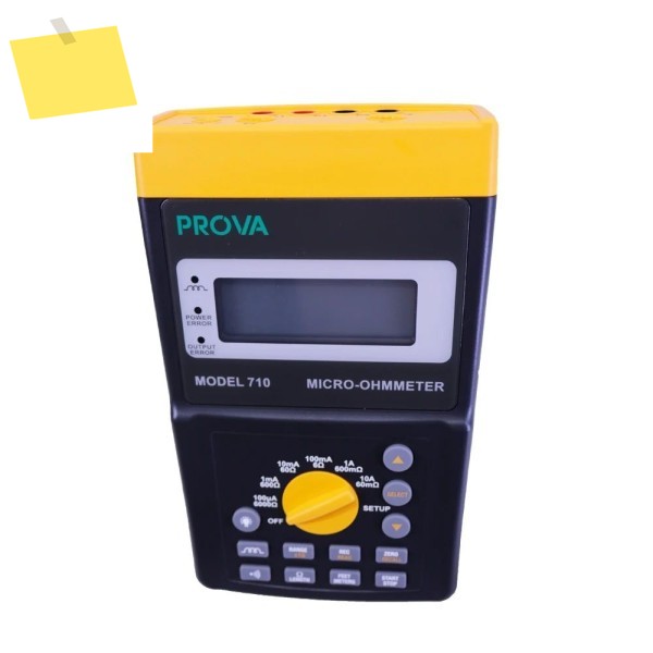 PROVA-710 디지털 마이크로옴미터 저항계 10A 60mΩ 테스터 제품 이미지