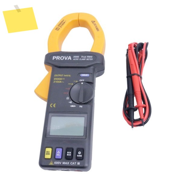 PROVA-2000 디지털 휴대용 클램프 미터 True RMS 2000A ACDC 온 Prova 제품 이미지