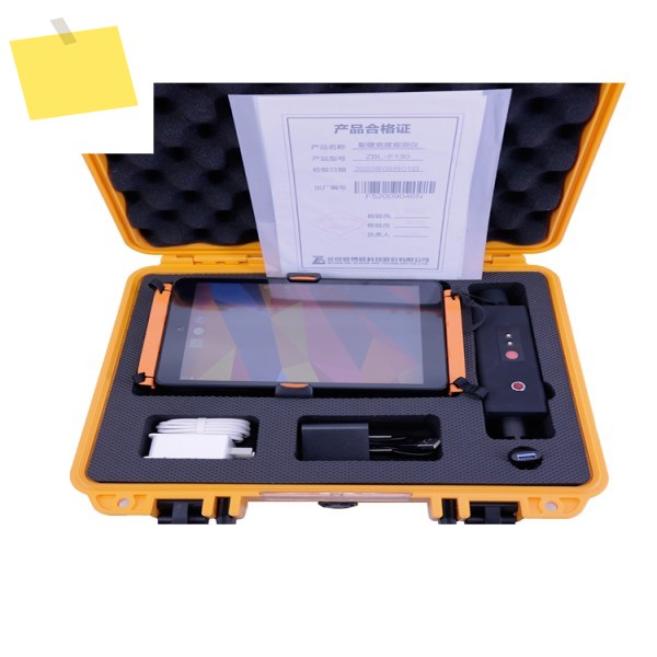 ZBL-F130 터치스크린 PC를 갖춘 디지털 건물 도구 계측기 벽 콘크리트 균열 폭 감지기 제품 이미지