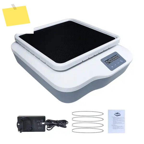 IKEME 실험실 기기 LCD 디스플레이 오비탈 쉐이커, 속도 조절 가능 40-200rpm, 디지털 믹서 제품 이미지