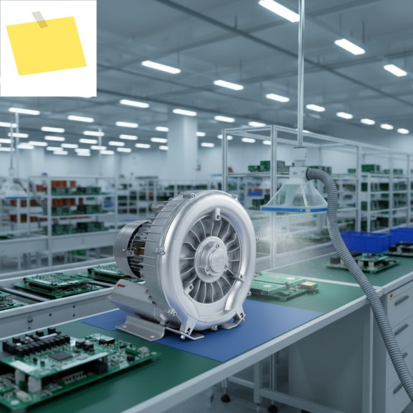 고유량 AC 재생 링 블로워 2HP 50Hz OEM PCB 세척 및 흡입용 제품 이미지