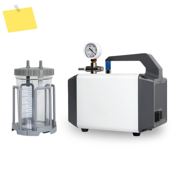 IKEME Lab 30Lmin 무유식 다이어프램 진공 펌프 실험실 필터 시스템 저압 제품 이미지