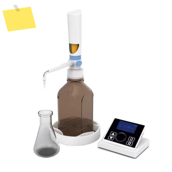 BIOSTELLAR 0.1~99.9ml 용량 고정밀 전자식 병탑 디스펜서 D-Flow 디지털 LCD 디스플레이 전기 티트레이터 제품 이미지