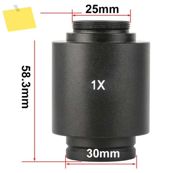 DIN 30mm 1X 삼안 현미경 카메라 어댑터 C-마운트 25MM 자이스 라이카 P95 시리즈 제품 이미지