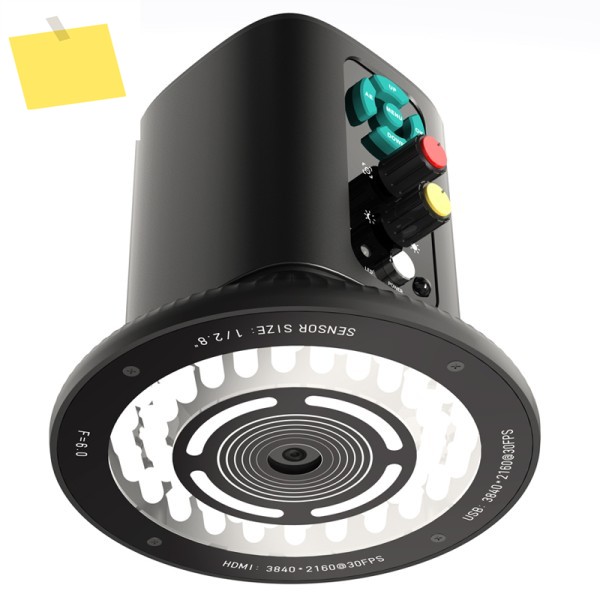 8MP HDMI USB 4K 1080P 비디오 현미경 카메라 레코더 렌즈와 통합된 수리용 24개 조명 제품 이미지