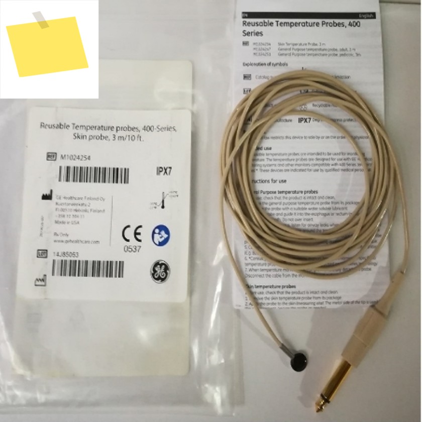 GE 피부 온도 프로브 PN:M1024254, 새제품 제품 이미지