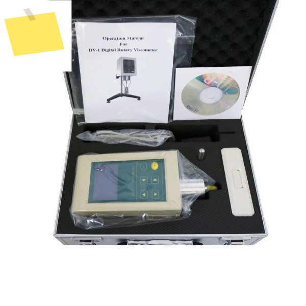 DV-1 디지털 액체 회전 점도계 범위 10-2000000mPa.s 온도 테스트 기능이 있는 시험기 제품 이미지