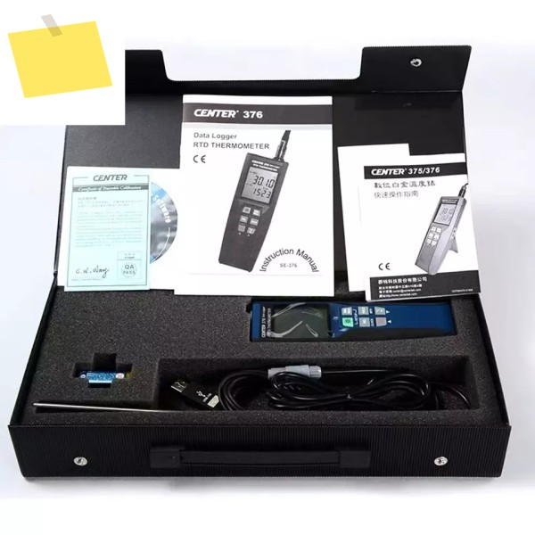 High Quality Center-376 Precision Digital Thermometer Probe Handheld 제품 이미지
