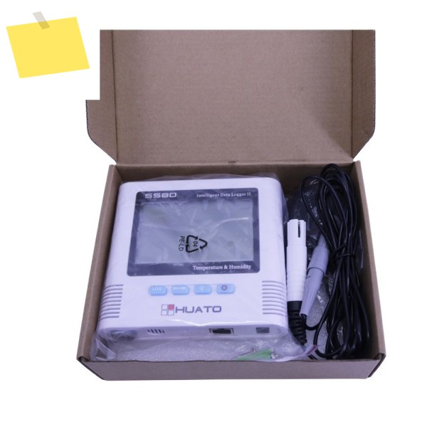 S580-EX-RJ45 외부 센서가 있는 디지털 온도 및 습도 모니터 -40~85C 0~100%RHRJ45 포트 포함 제품 이미지