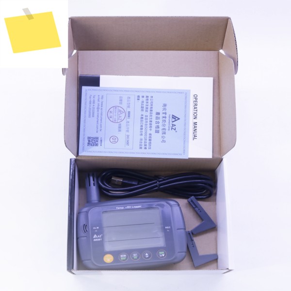 AZ88081 대형 LCD 온도 및 습도 USB 데이터 로거 & RH% 제품 이미지