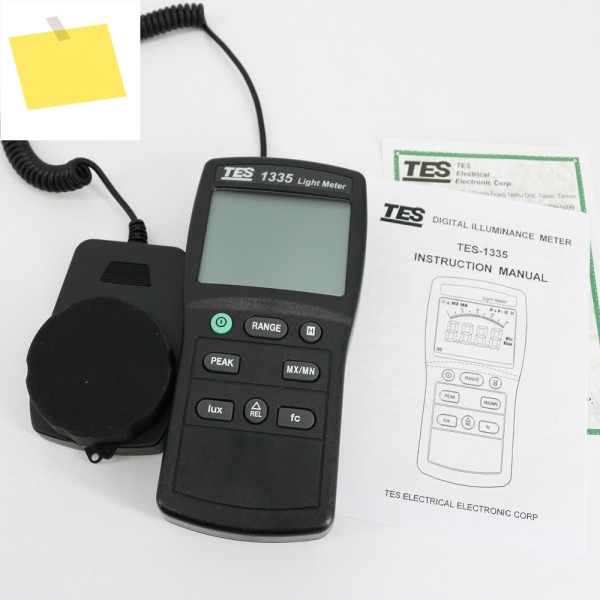TES-1335 0~400,000루크스 범위의 고정밀 디지털 조도계 제품 이미지