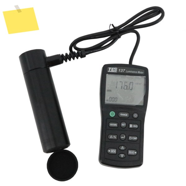 휴대용 휘도계 TES-137 듀얼 디스플레이 4자리 LCD 제품 이미지