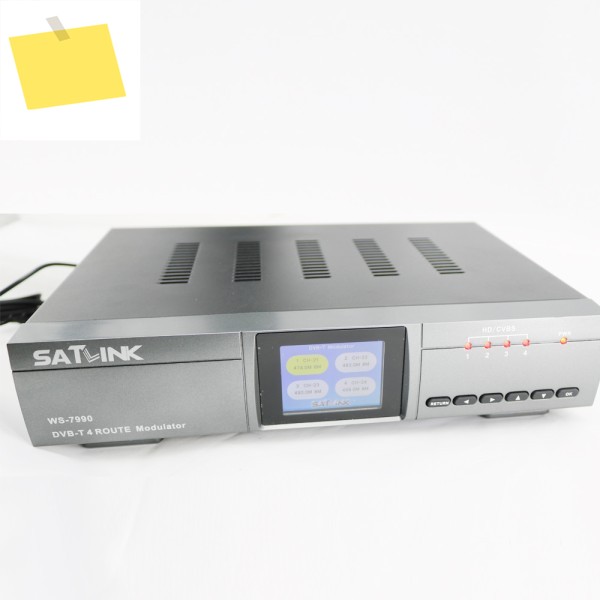 높은 수준의 통합 Satlink WS-7990 DVB-T AV HD 디지털 RF 변조기 대역폭, 6, 7, 8MHz 제품 이미지