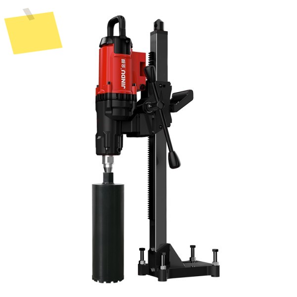 진두 CF-9220 3200W 9인치 230mm 900rpm 다이아몬드 코어 드릴 기리 머신 브래킷 포함 제품 이미지