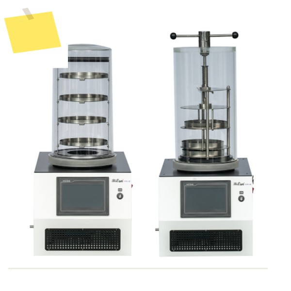 친칸 -50 ℃ 벤치탑 소형 진공 동결 건조기 LCD 터치스크린 애플리케이션제약 분야 제품 이미지
