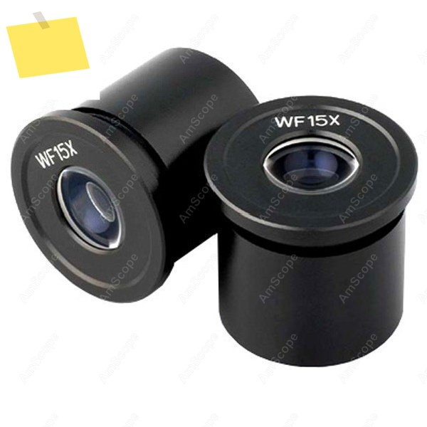 액세서리 접안렌즈-AmScope 소모품 WF15X 현미경 접안렌즈 쌍30.5mm 제품 이미지
