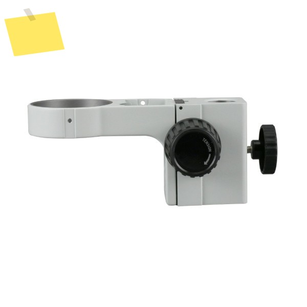 포커싱 랙-암스코프 스테레오 현미경 블록76mm 칼라, 32mm 튜브 마운트, 램프 슬롯 포함 제품 이미지